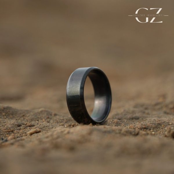 matte black matte ring